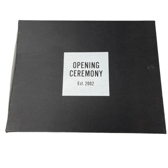 Opening Ceremony DiDi‎ Ruffle Ash Rose Platform Velvet Shoes Size 37 M New - Picture 10 of 12